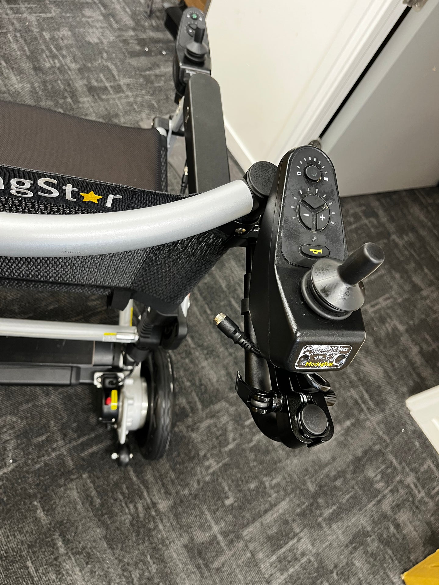 Care Giver / Assistant Control Bracket - Designed for most Electric Wheelchairs