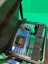 Extra thick seat cushion With a spring ioaded seat frame - Super comfortable