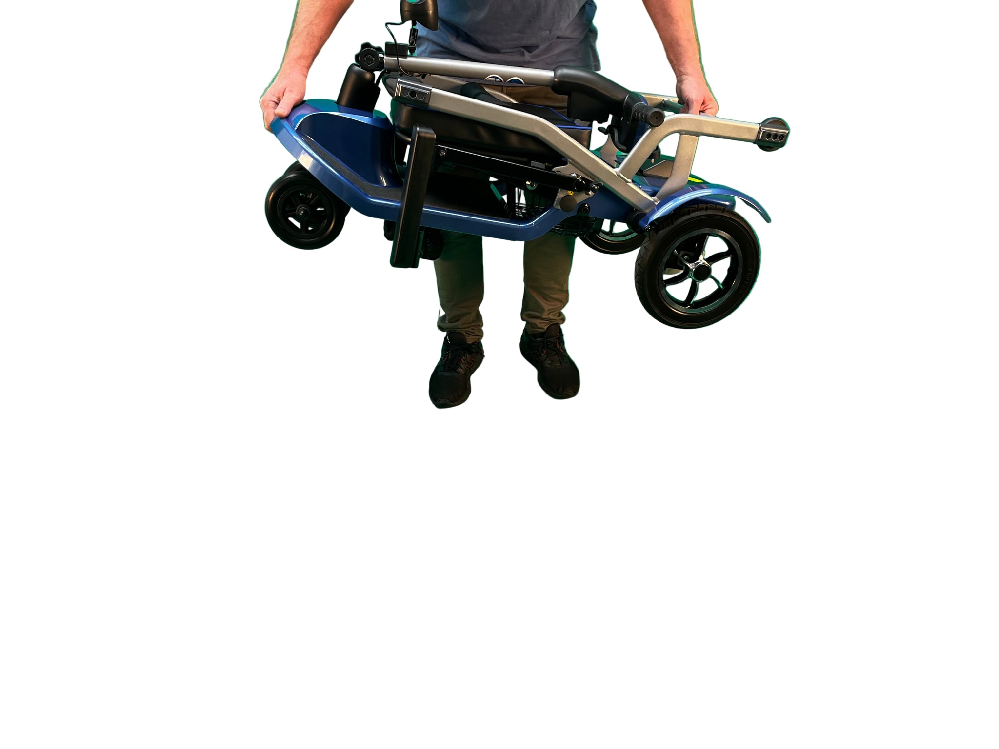 MovingStar Blue Pac - Light Electric Scooter - 17.5kg weight